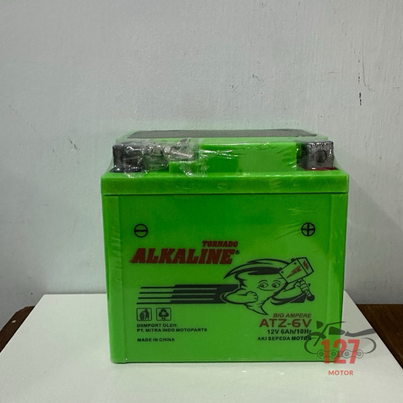 Aki Alkaline Tornado Ftz6V