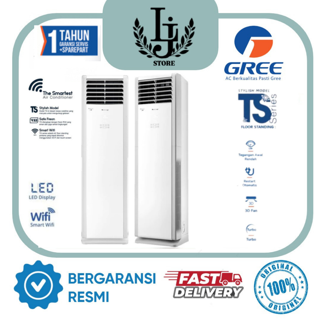 AC Gree Floor Standing 24TS(S)/48TS(S) AC Floor Standing TS Series AC Deluxe Floor Standing Gree