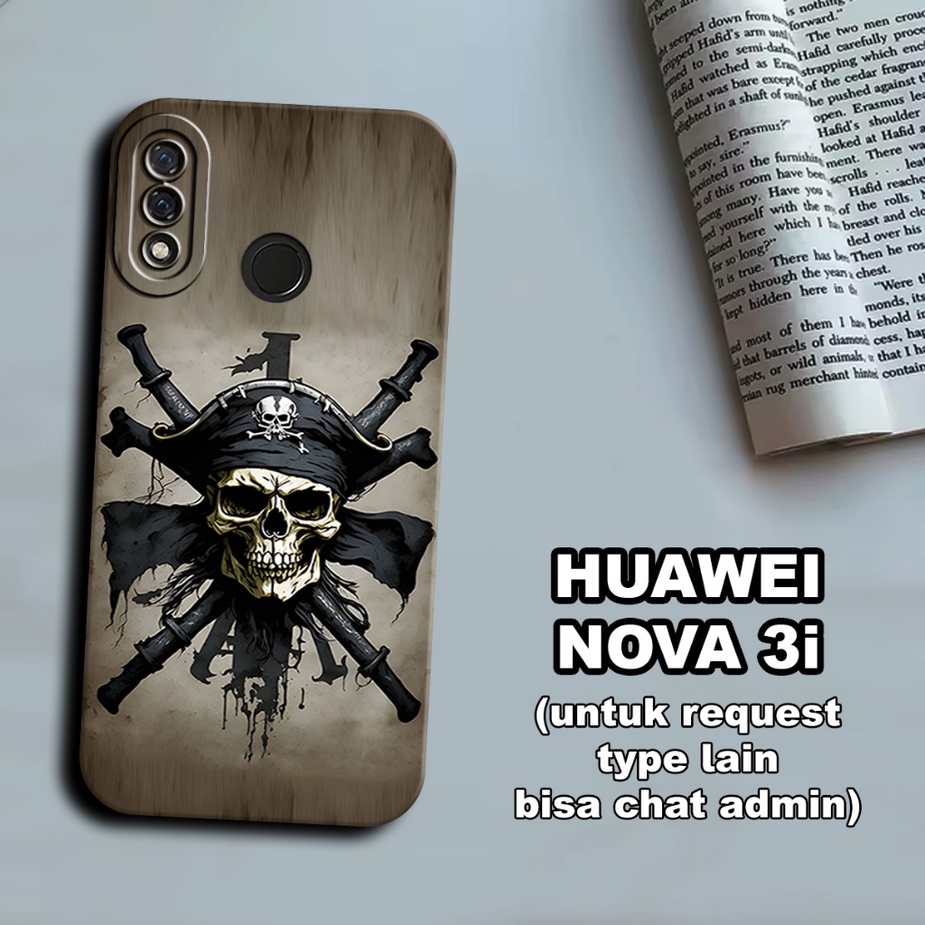 CC17/ Softcase karet lentur untuk huawei nova 3i/Motif cowok/case huawei nova 3i/kesing huawei nova 