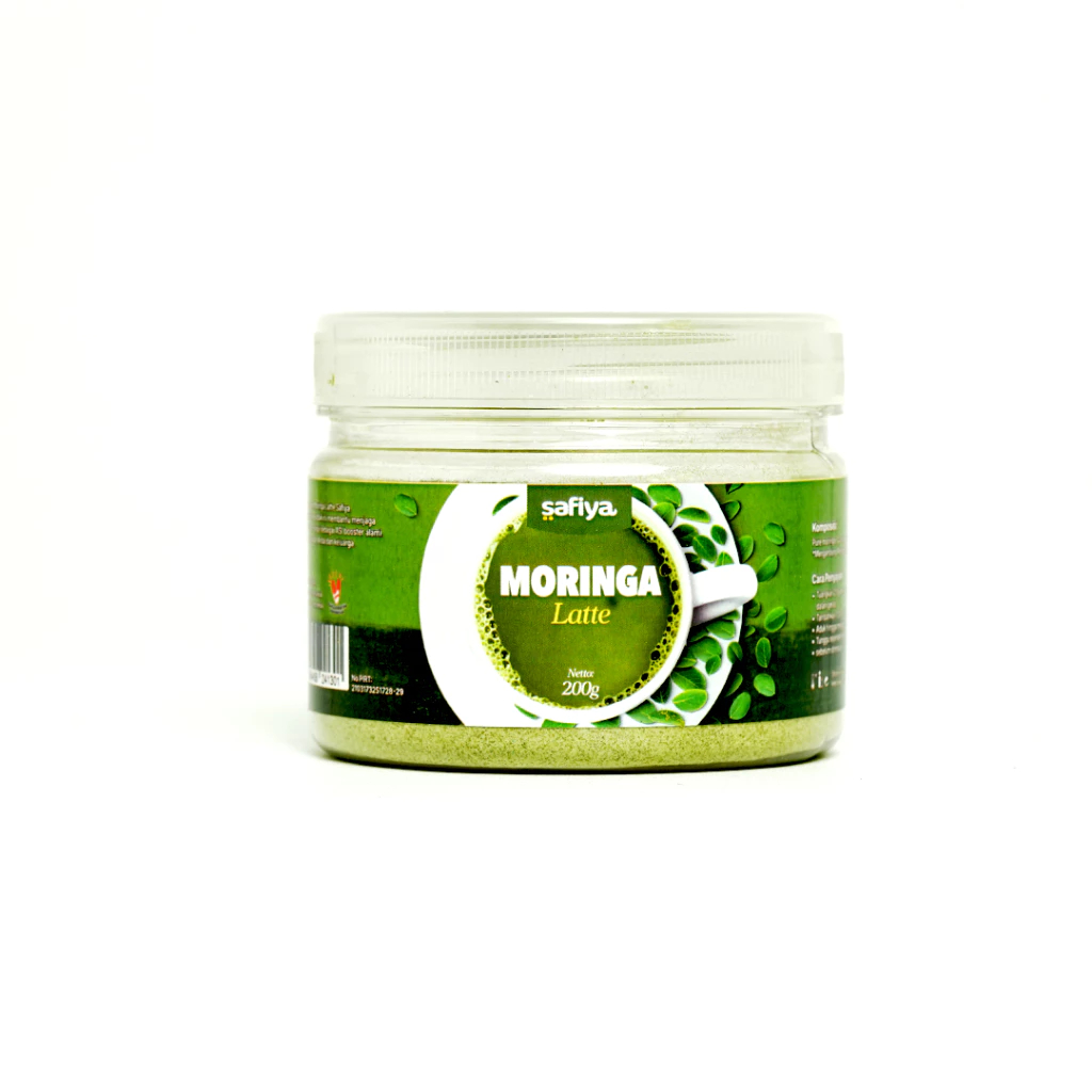 

Moringa Latte Safiya Bubuk Minuman Daun Kelor 200 Gram