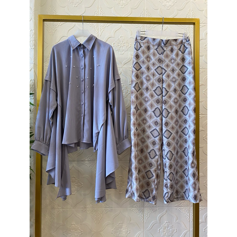 (BEST SELLER) Setelan Terbaru Mandjha Ivan Gunawan