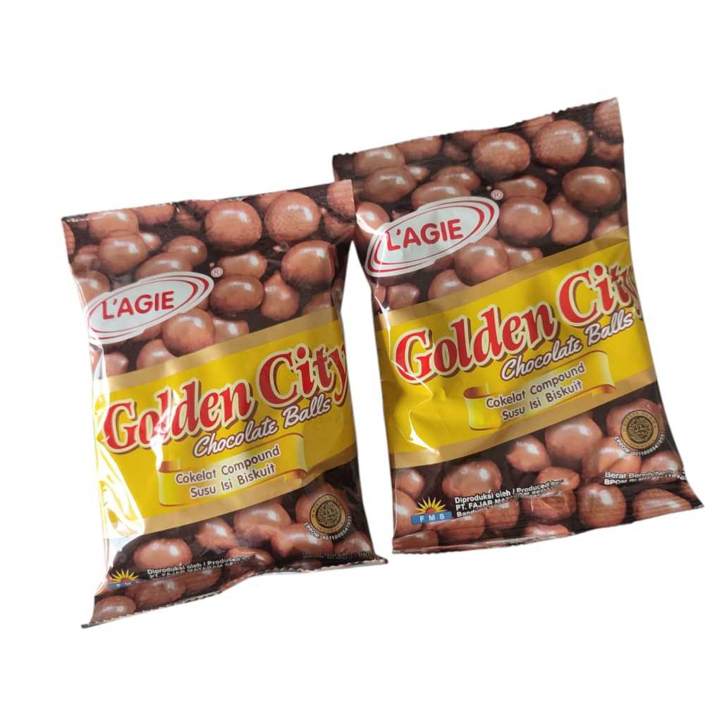 

Golden city lagie coklat balls sachet 50gr