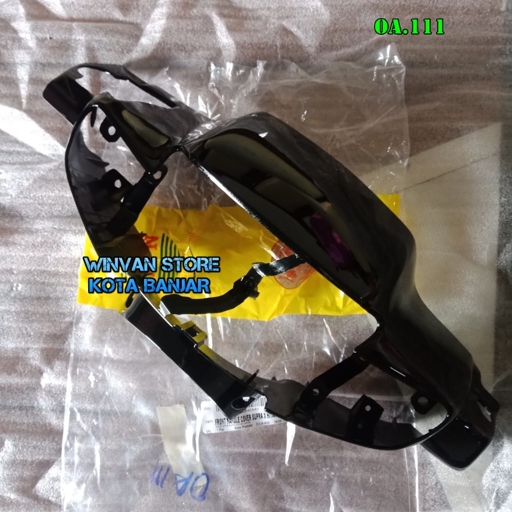 Batok depan supra x 100 kev lama cakram hitam merk win