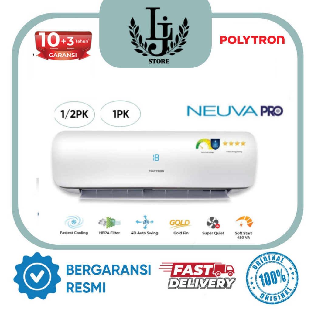 AC Polytron Standard PAC05VZ / PAC09VZ 1/2PK / 1 PK AC Polytron Neuva Pro AC Standard Polytron