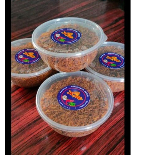 

SERUNDENG REBON TIDAK PEDAS KHAS CIREBON 150 gram