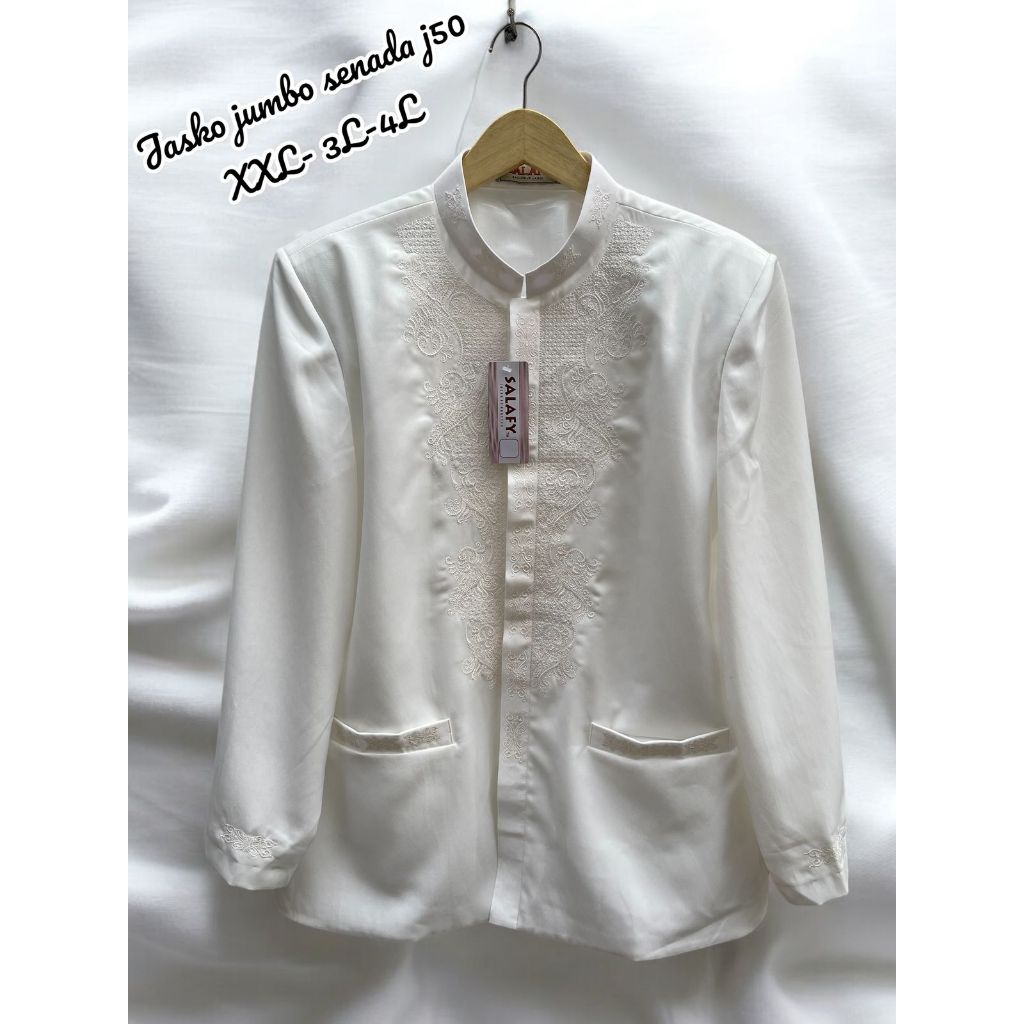 Jasko salafy bordir lengan panjang bordir