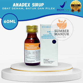 ANADEX SIRUP - 60 ML - OBAT BATUK, FLU, DEMAM