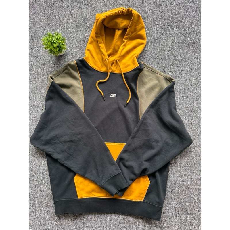 Vans hoodie center logo tricolor