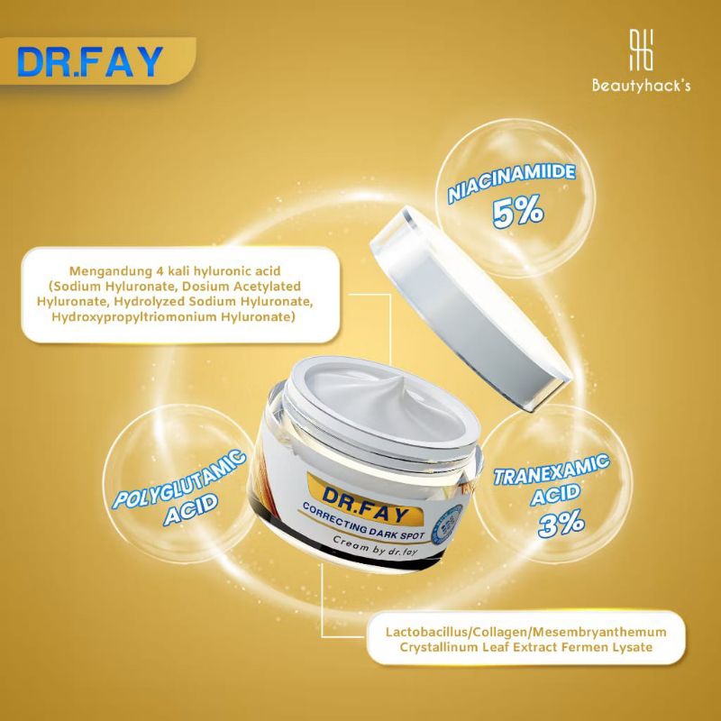 DR. FAY CREAM PENCERAH DAN PEMBERSIH BEKAS JERAWAT ORIGINAL