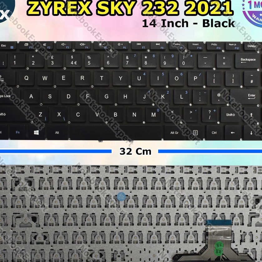 Kilat KEYBOARD ZYREX SKY 232 2 14 INCH