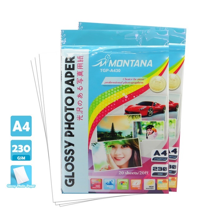 

KERTAS PHOTO GLOSSY MONTANA TGP-A430