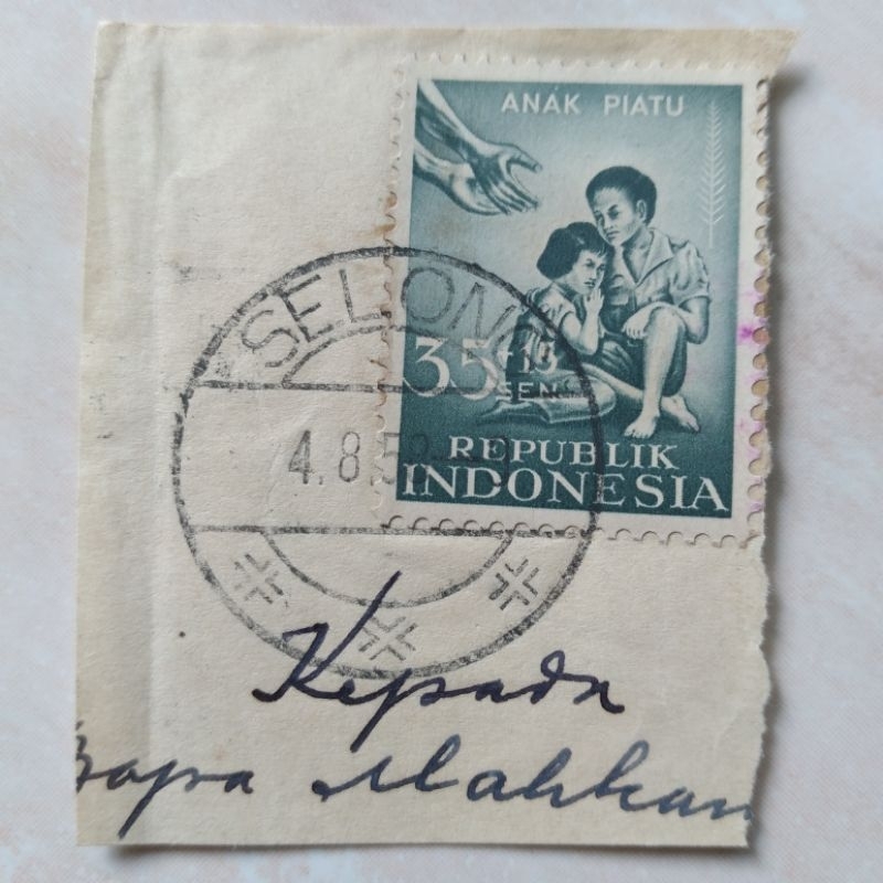 

Perangko Prangko 1958 Cap Pos Bagus SELONG - YN1999