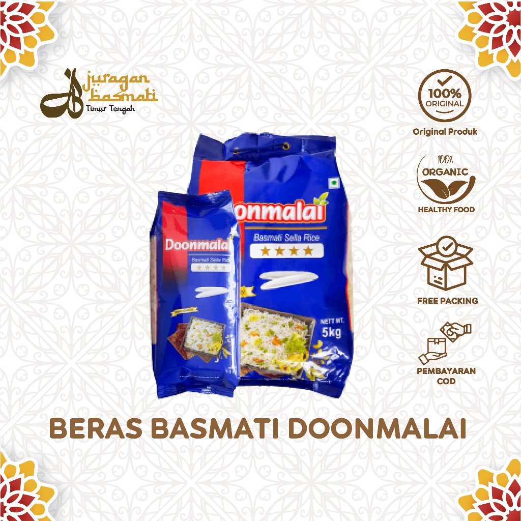 

Beras Basmati Premium 1kg Doonmalai