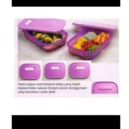 vensmart rectanguler/frezer jadul/fridgesmart 2L/freezer/frosty cozy tupperware