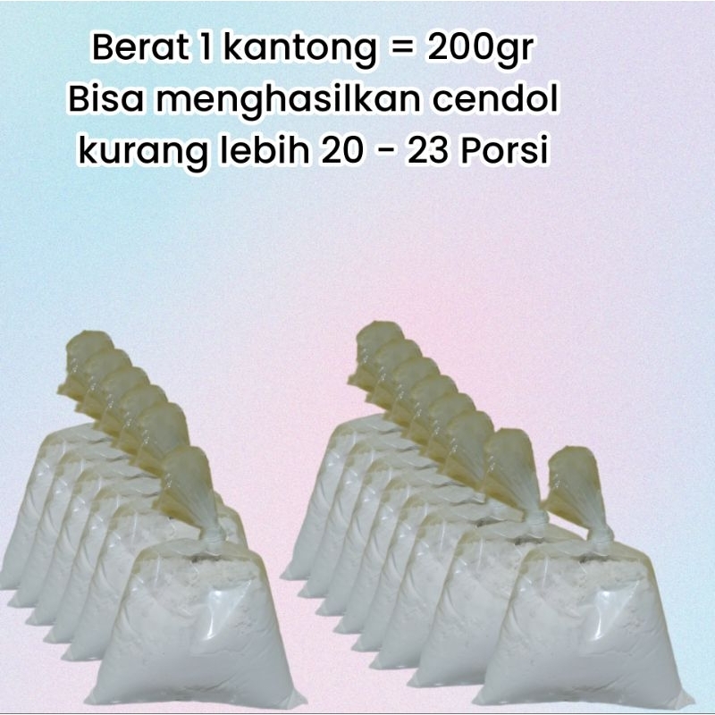 

Tepung Racikan Cendol. Cocok untuk jualan || CENDOL SADEWA