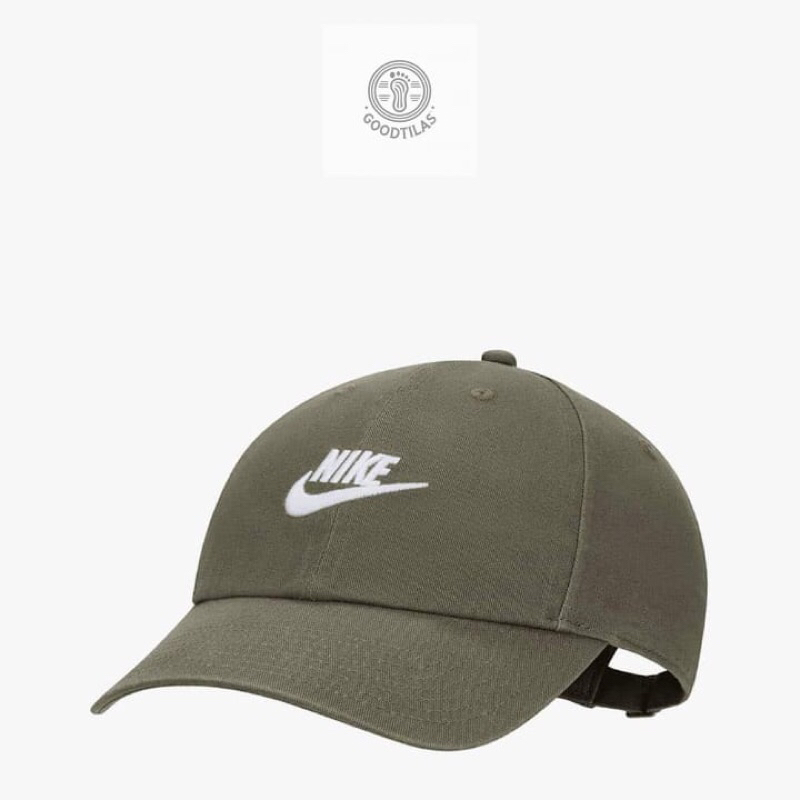 Topi Cap Nike Club Unisex Cap Original - Cargo Khaki (Army)