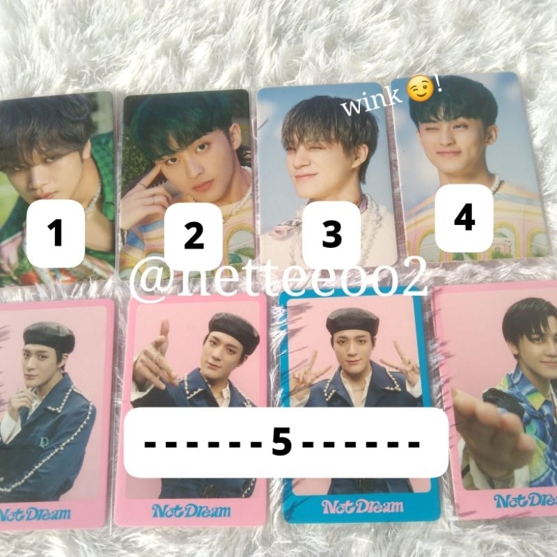 (WAJIB BACA DESKRIPSI‼️) pc photocard nct dream 127 aab jeno wink mark wink haechan mark jeno jaemin