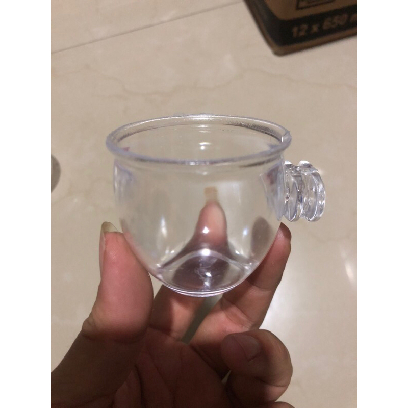 Cepuk Bulat No 1 elite song Cepuk Wadah Pakan Minum Burung Murai Batu Kacer Jalak Lovebird Kenari Pl