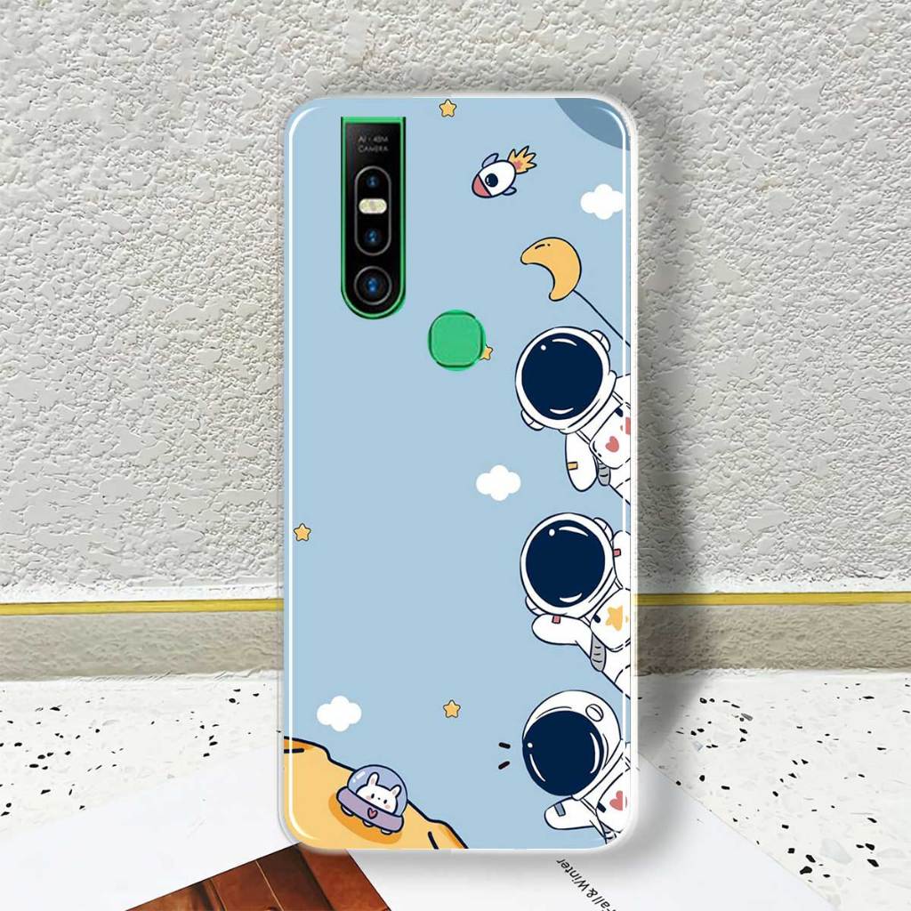 CASE INFINIX S5 PRO - MOTIF ASTRONOUT - INFINIX S5 PRO CASING HP - CASE HP - Bayar ditempat/COD