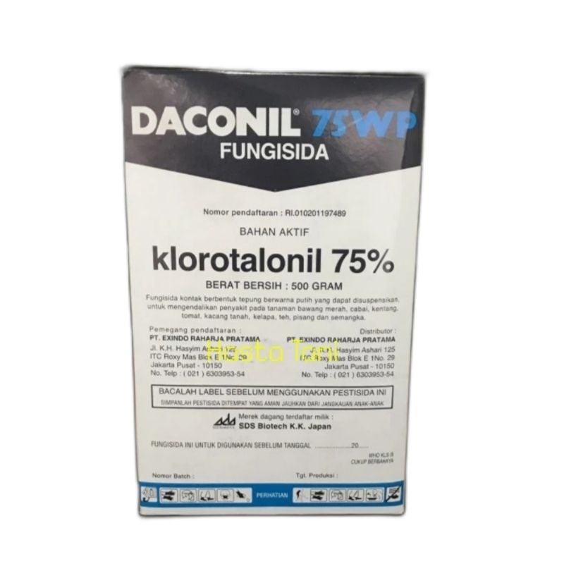 Fungisida DACONIL 75WP 500Gr