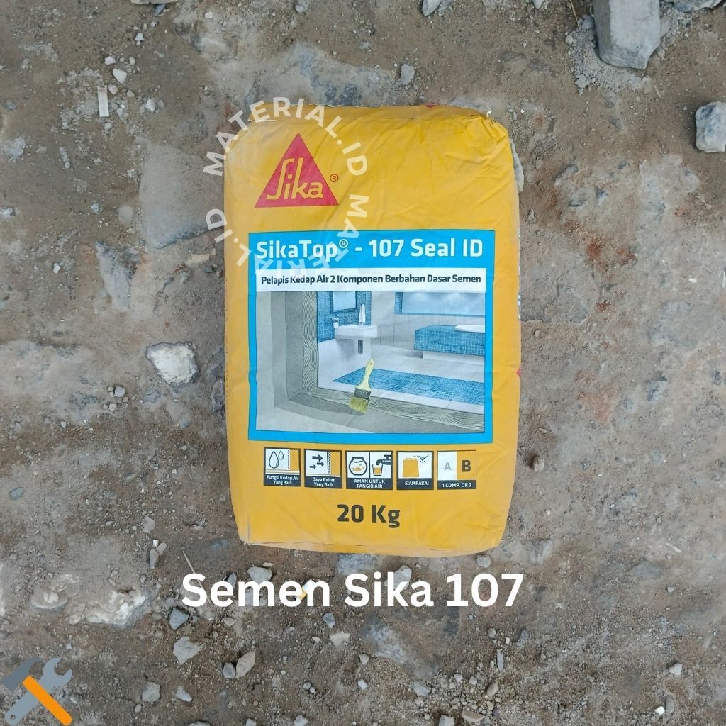 1 Kg semen SAJA Sika Top Seal 107  Murah Semen Dak Campur Waterproofing water proofing dak