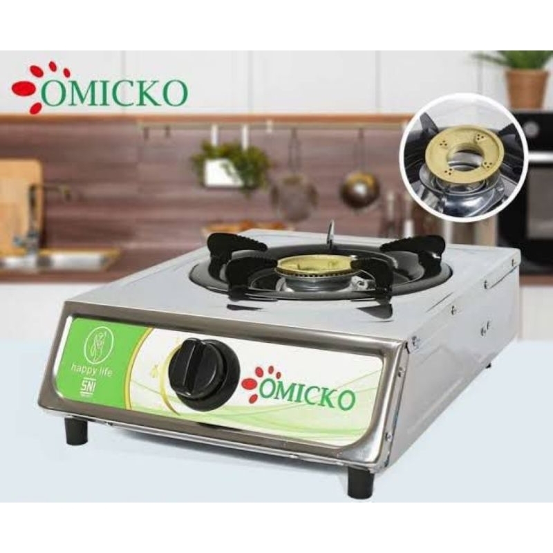 Kompor Omicko 1Tungku/2 tungku