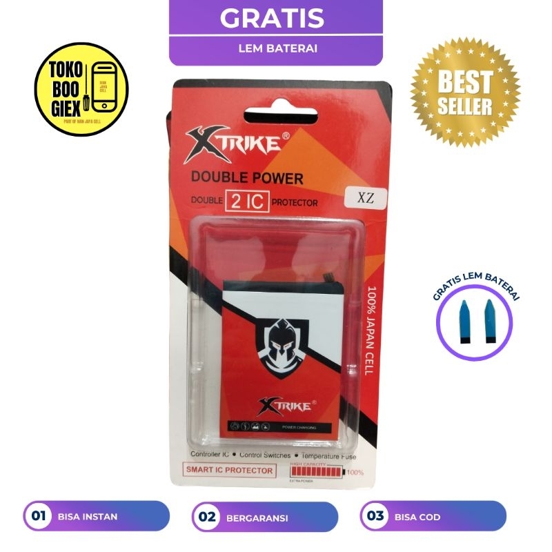 BATERAI DOUBLE POWER SONY XZ/1632 XTRIKE