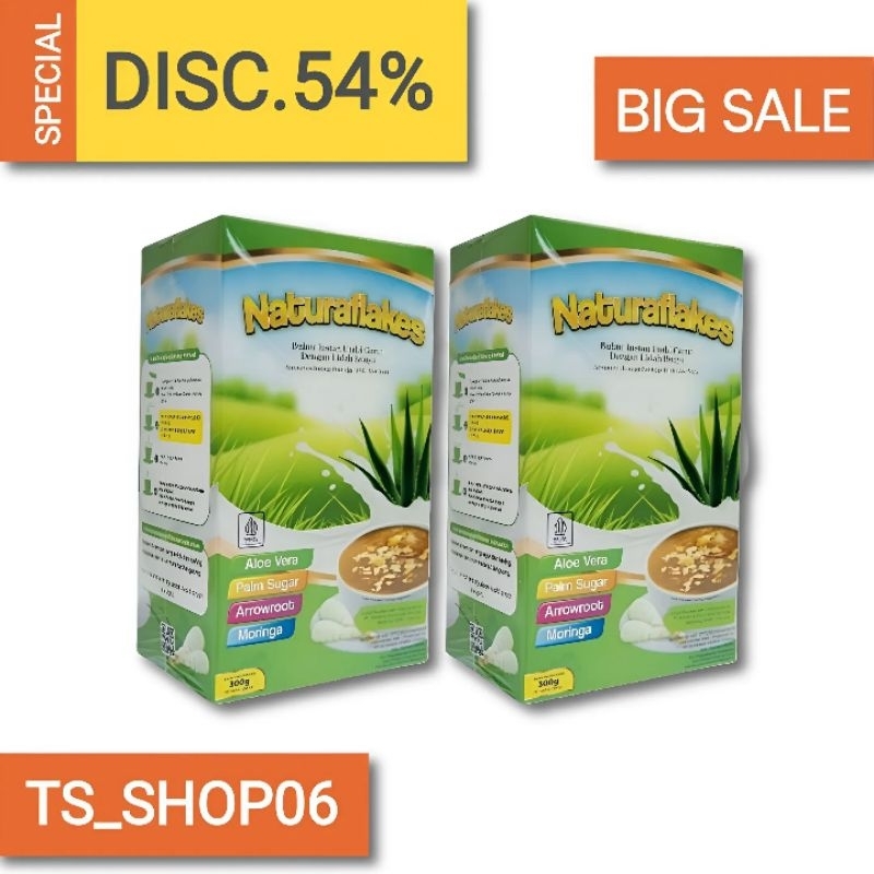 

Naturaflakes Pangan Pengganti yang Kaya akan Nutrisi Original 100% Bpom