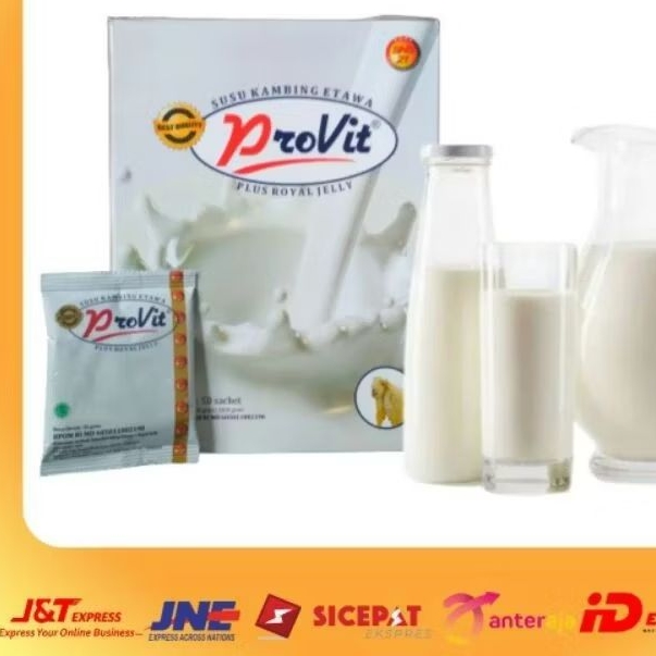 

50 PCS [BERGARANSI] DIJAMIN ORIGINAL SUSU KAMBING ETAWA PROVIT ERJE