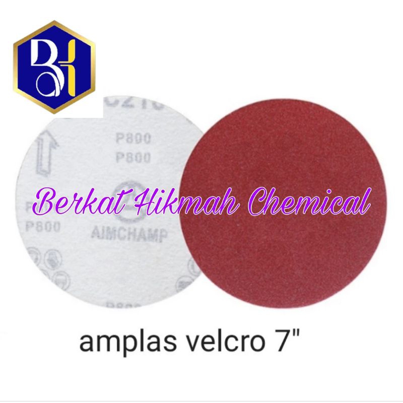 Velcro Amplas Tempel Bulat - 7" inch