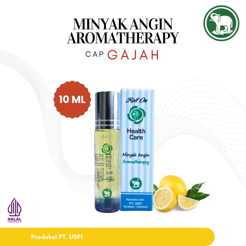 Cap Gajah Minyak Angin Aromatherapy Health Care 10 ML