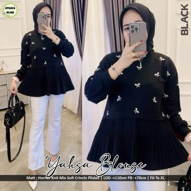 Ready Atasan casual kekinian Solly Nirina yahsa witta frisia Queen Kalla Athaya Diandra #1 dress dai