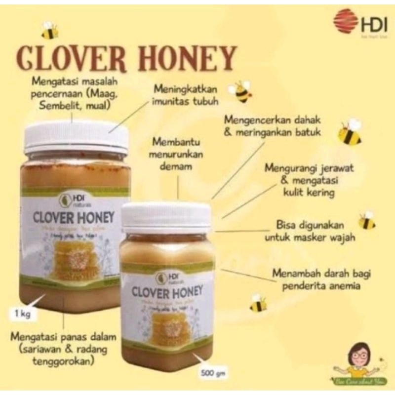

⭐ clover honey 1 kg original produksi terbaru