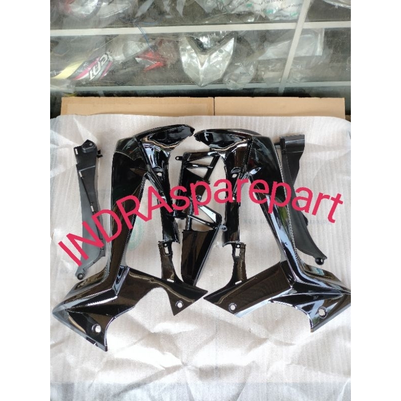 sayap body depan supra x 125 batman 2008 2012 warna hitam