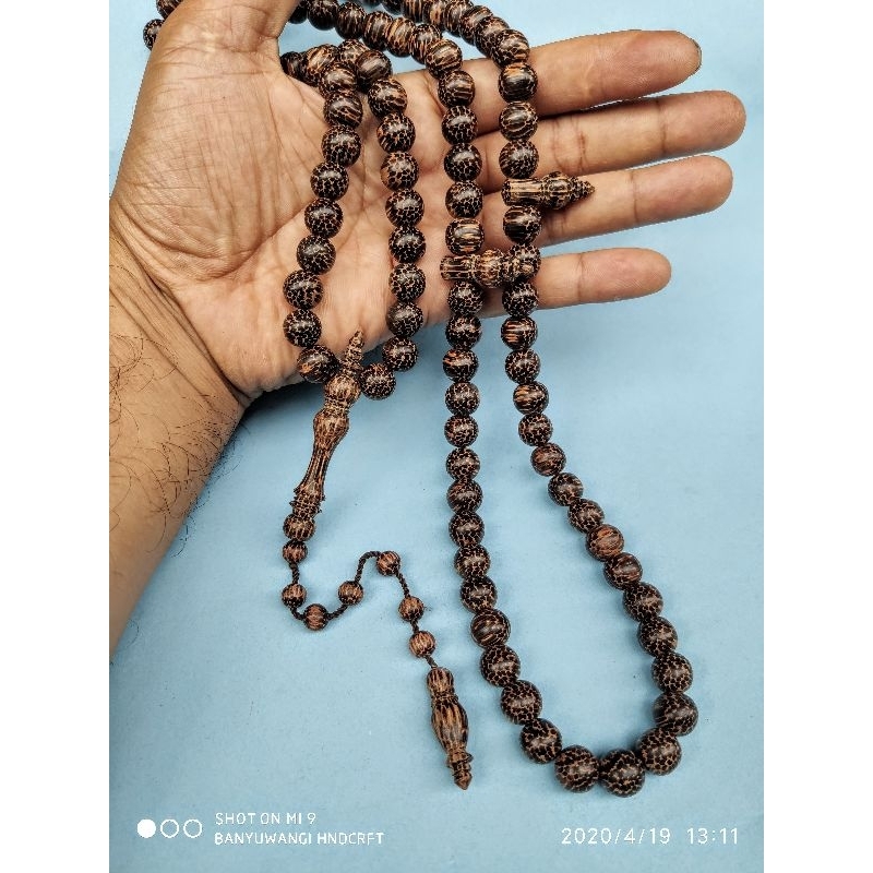 tasbih kayu liwung asli