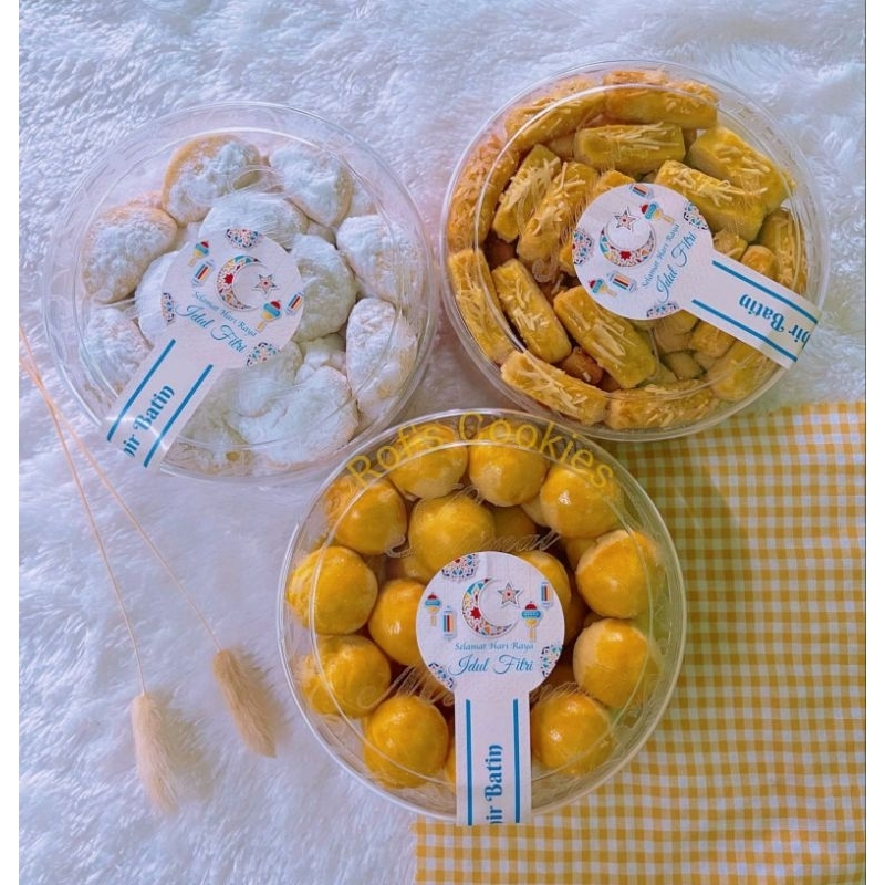 

Aneka Kue Kering Cookies Homemade 500 gram Nastar Kastengel Putri Salju Thumbprint