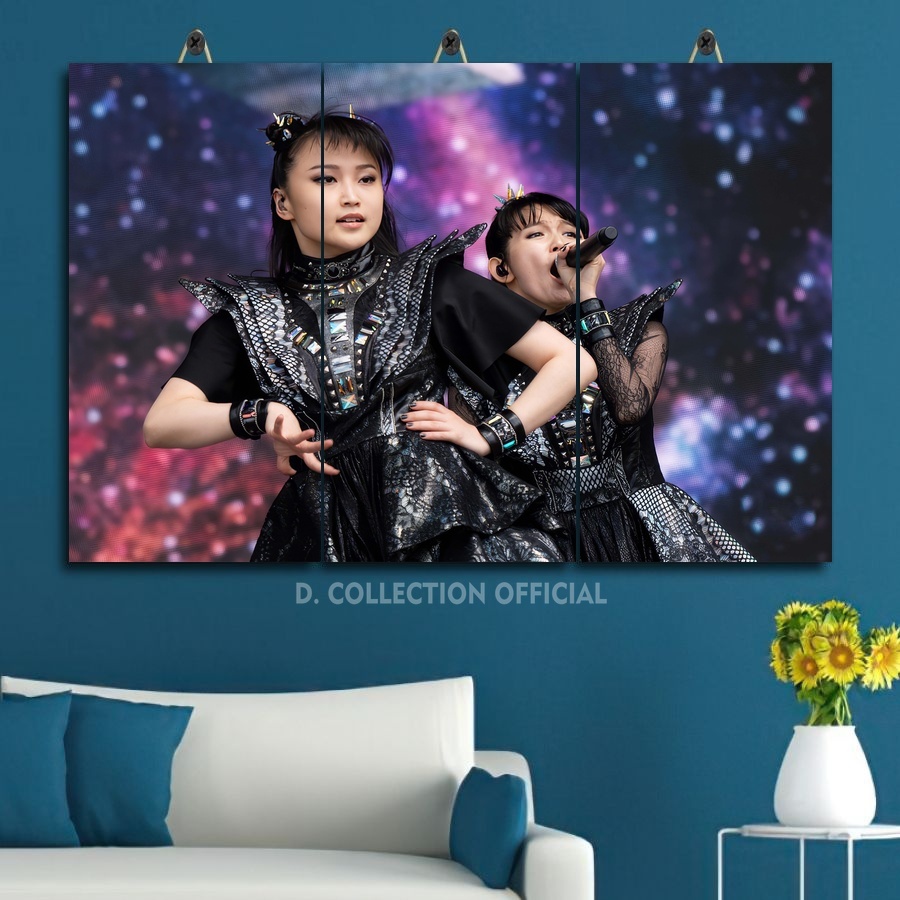Poster Kamar Band Babymetal | D. Collection Official | Hiasan Tembok | Dekorasi Astetik |6TJ/7U74F