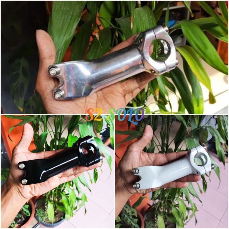 stem sepeda alloy standar 25.4 stem sepeda federal jadul handlebar standar
