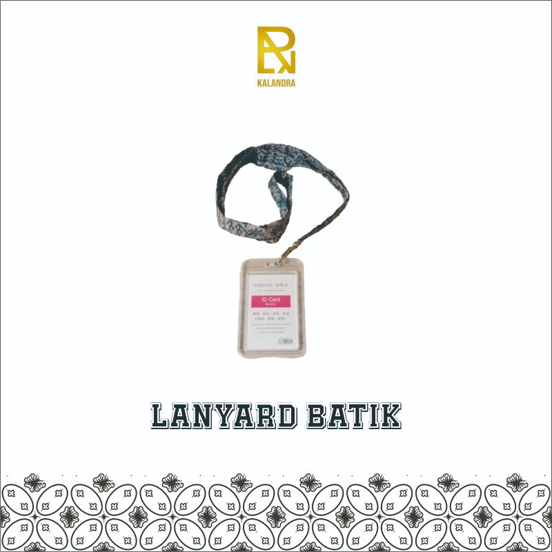 

Lanyard Batik (ID Card Batik)