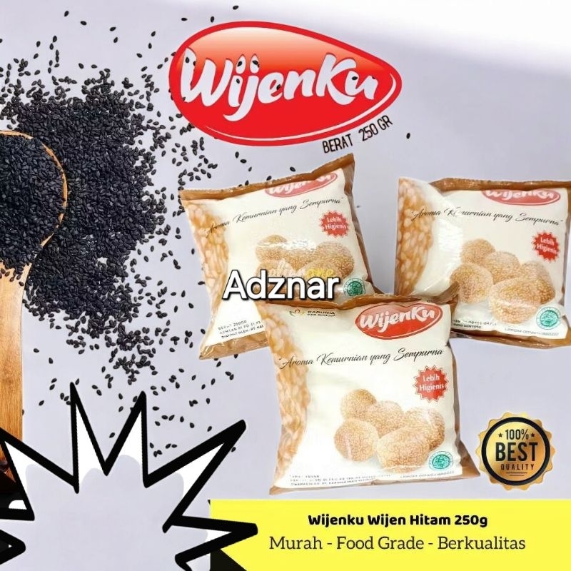 

WIJENKU BIJI WIJEN HITAM 250GR