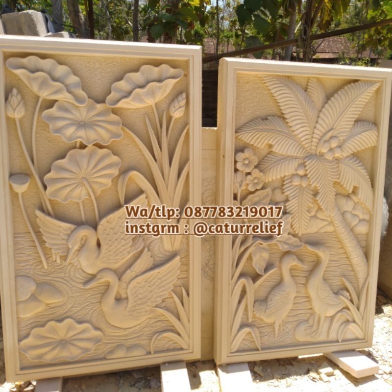 Ukiran batu alam paras jogja