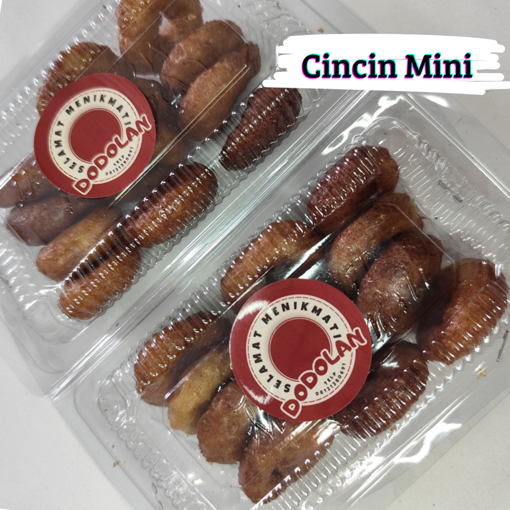 

Kue Cincin Mini - Kue Cincin Gula Merah Mini