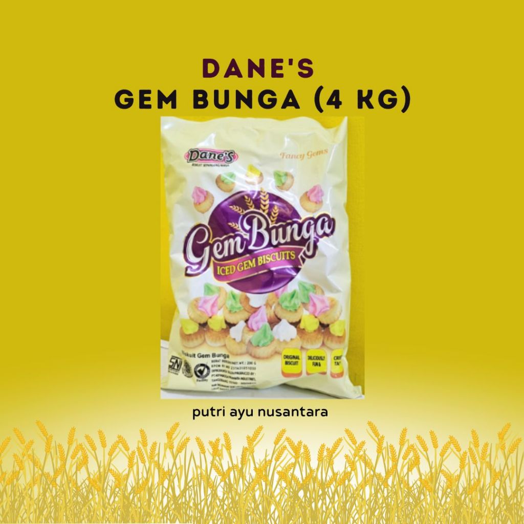 

DANE'S GEM BUNGA UKURAN JUMBO 4KG