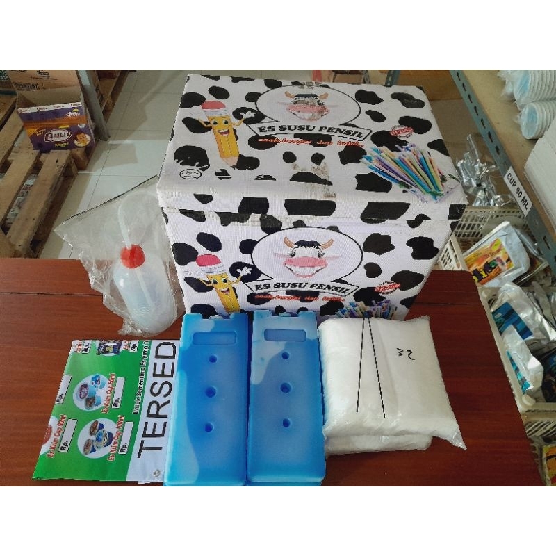 

Paket Usaha Es Susu Pensil + 6pcs Icepack