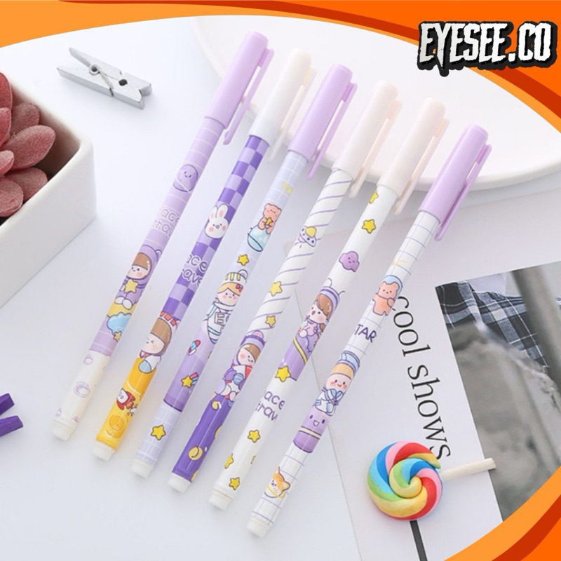 

Pulpen Pena Bisa Dihapus Pulpen Karakter Lucu Pena Ajaib Pulpen Alat Tulis Serbaguna Erasable Pen Gel Alat Tulis Sekolah Kantor Atk Bolpoint EYESEE