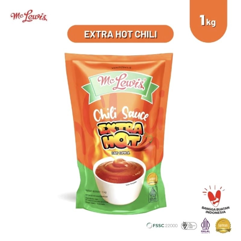 

MCLewis Sauce Extrapedas Pouch 1kg