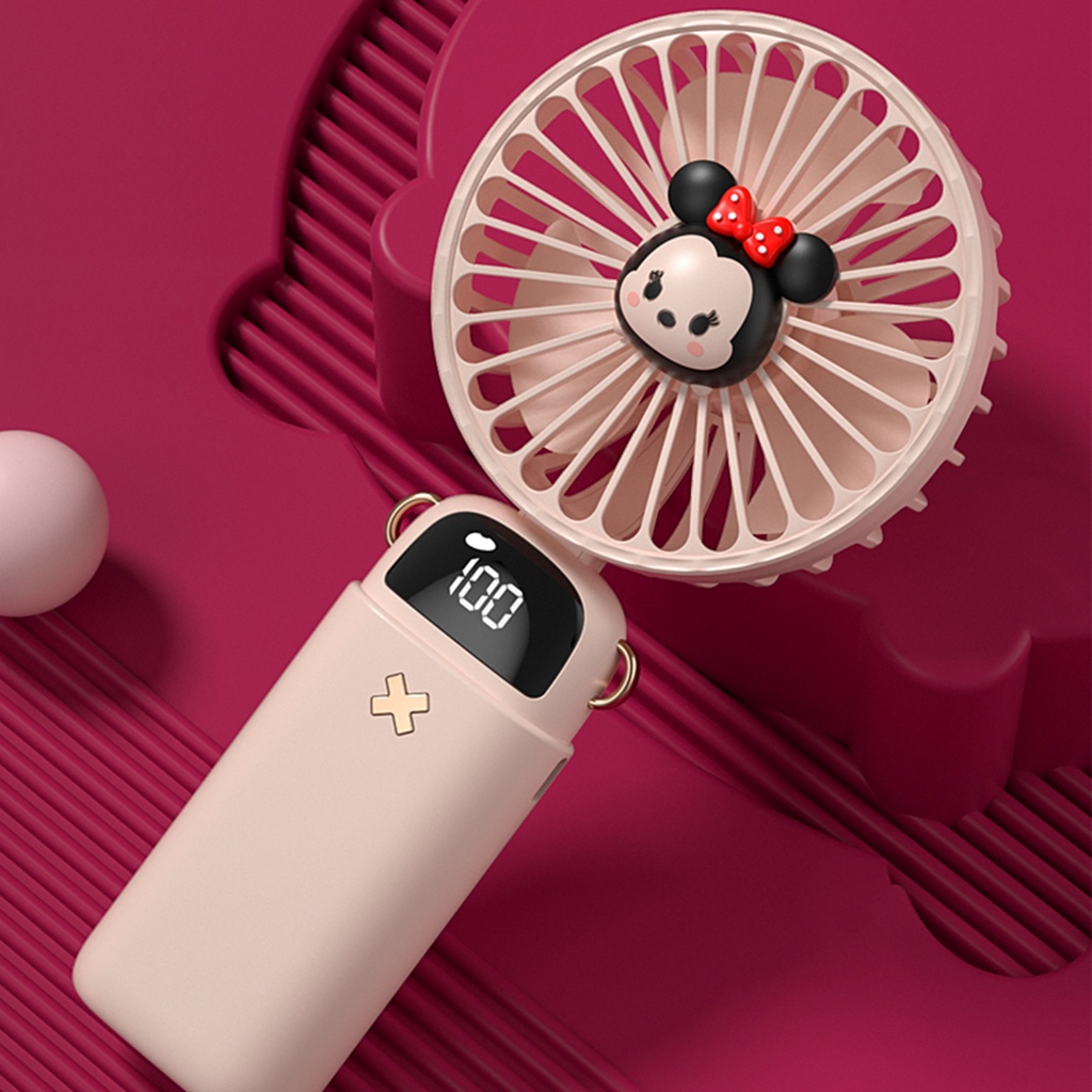 Disney DS18 cartoon handheld electric fan