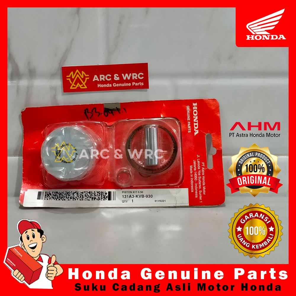 Piston Kit Seher Kit Oversize 0.50 Honda Vario 110 Karbu CW Techno // 131A3KVB930