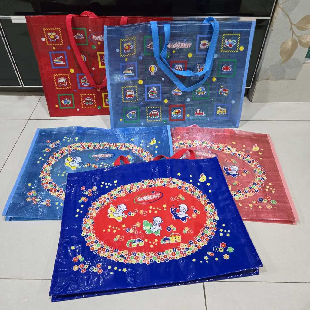 Tas Belanja Jumbo Tas Belanja waterproof kuat Tas laundry Totebag besar paper bag