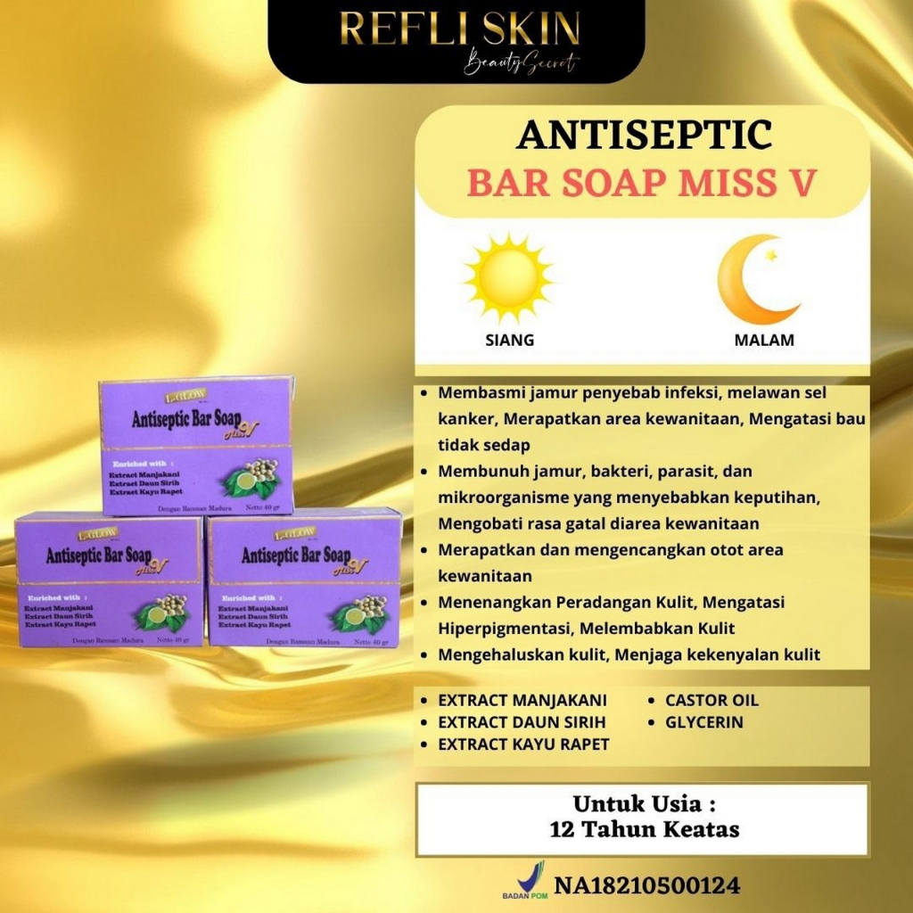 Bintang.Craft Lglow Bar Soap Miss V / Sabun Kewanitaan / Sabun Miss V / Sabun Manjakani / Pembersih